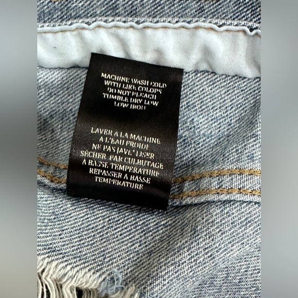 BLANKNYC Jacket Small Raw Hem Cyber-Grunge Neo-Vintage - Picture 13 of 13